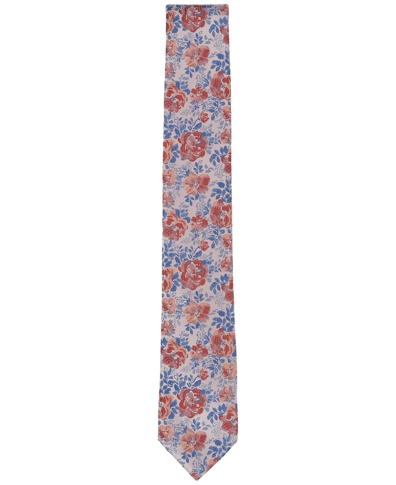 Bar Iii Men's Soft Botanical Floral Tie, Exclusively at Macy's