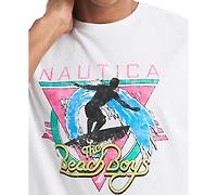 Beach Boys x Nautica Men's Logo Graphic T-Shirt