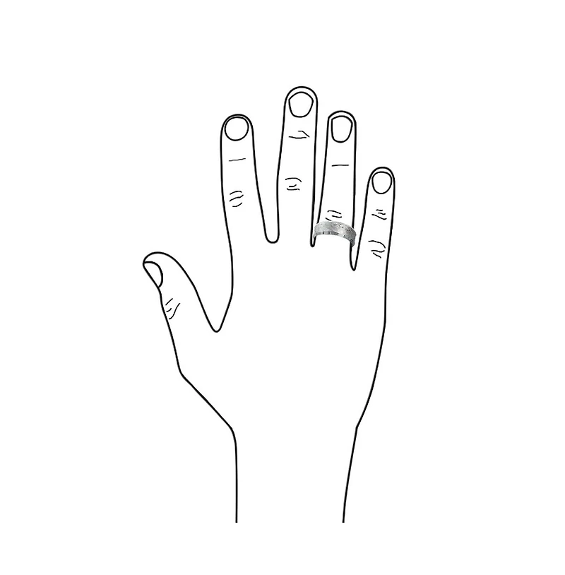 Bling Jewelry Celtic Knot Dragon Inlay Couples Concave Titanium Promise Band Ring Black Silver Gold Tone Comfort Fit 8mm