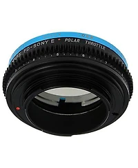 Fotodiox Vizelex Polar Throttle Lens Mount Adapter for Canon Fd & Fl 35mm Slr Lens to Sony Alpha E-Mount Mirrorless Camera Body with Built-In Circular
