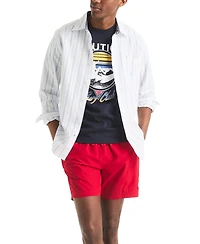 Nautica Men's Surf Club Logo Graphic T-Shirt