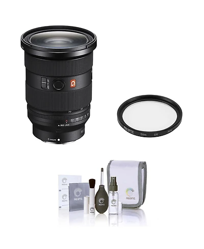 Sony Fe 24-70mm f/2.8 Gm Ii Lens, Bundle with 82mm Multi Coated Uv Slim Filter, Cleaning Kit
