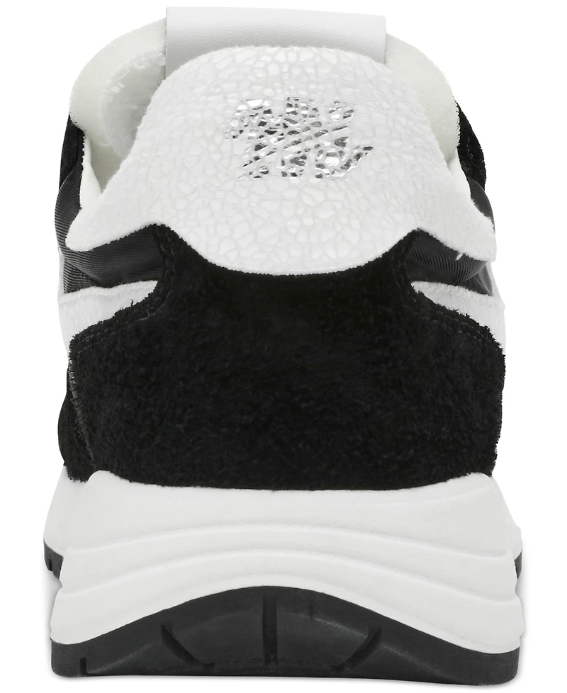 Steve Madden Women's Burst Lace-Up Retro Jogger Sneakers