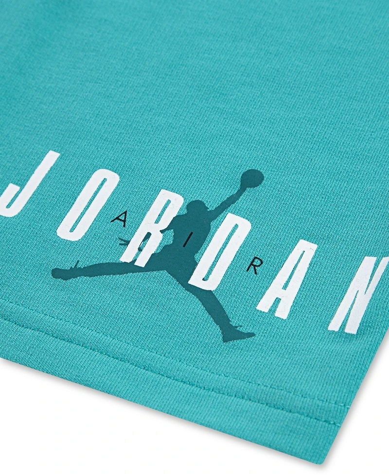 Jordan Baby Boys French Terry Henley Hoodie & Shorts, 2 Piece Set