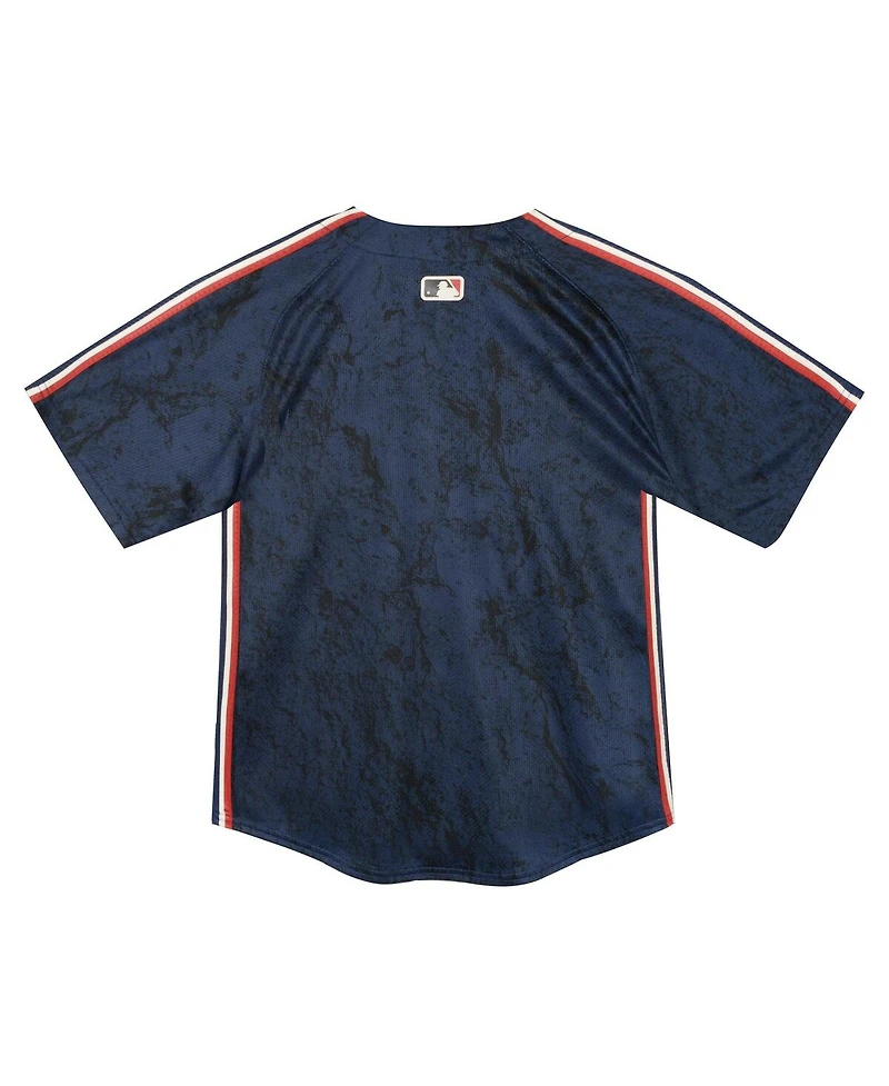 Nike Toddler Navy Cleveland Guardians City Connect Team Limited Jersey