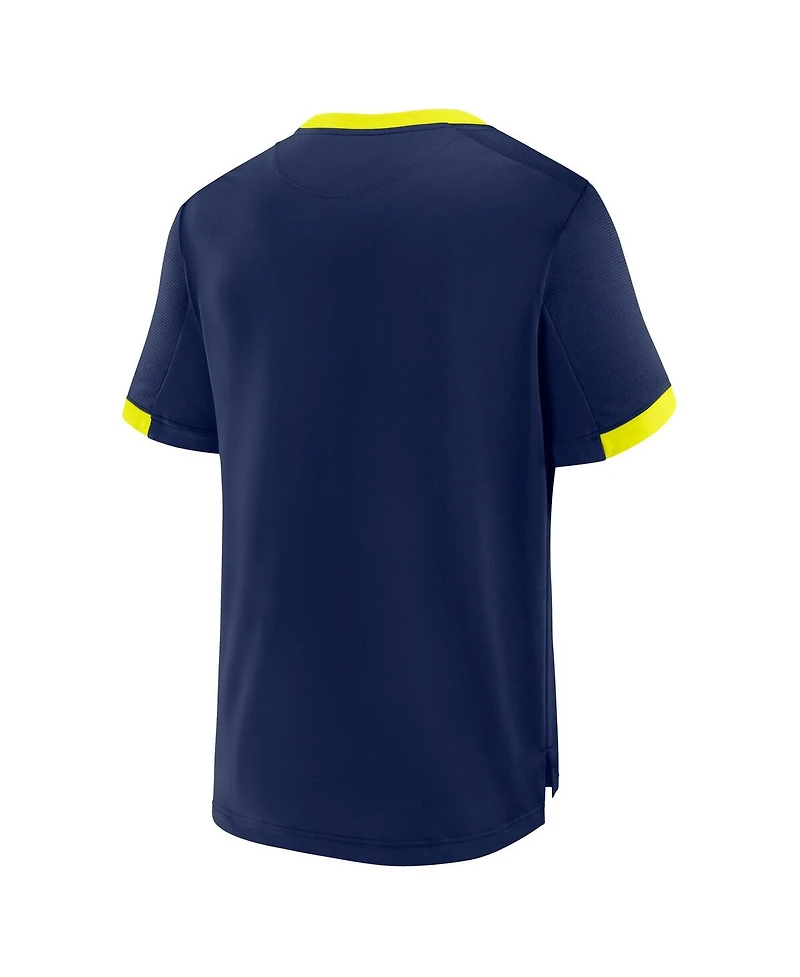 Fanatics Men's Navy Nashville Sc Stoppage Time Striker T-Shirt