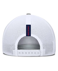Fanatics Men's Heather Gray New England Revolution Low Block Trucker Adjustable Hat