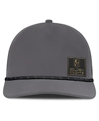 Fanatics Men's Gray Vegas Golden Knights Captain Rope Adjustable Hat