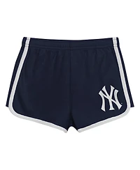 Outerstuff Toddler 2-Piece Navy New York Yankees Double Run T-Shirt and Shorts Set