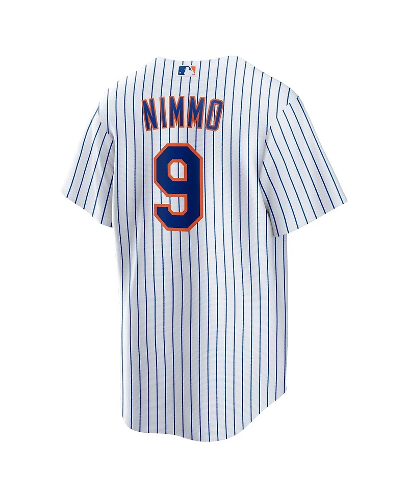 Nike Men's Brandon Nimmo White New York Mets Home Replica Jersey