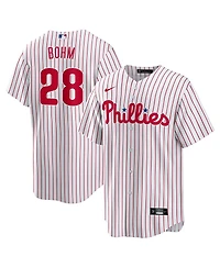 Nike Men's Alec Bohm White Philadelphia Phillies Home Replica Jersey