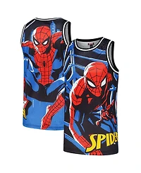 Lids Men's Black Spider-Man Big Print Mesh Jersey