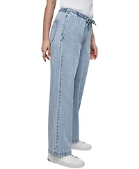 Dkny Jeans Women's High Rise Drawstring-Waist Cotton - RFN