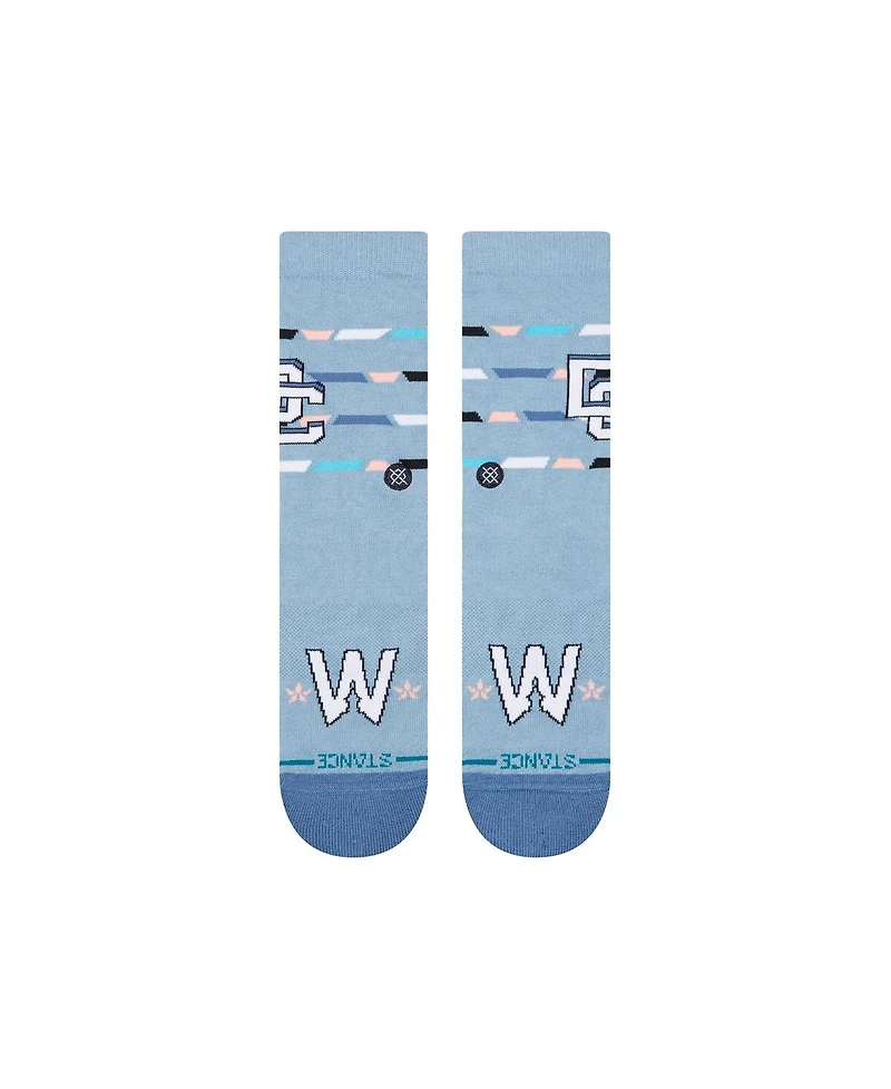 Stance Men's and Women's Light Blue Washington Nationals 2025 City Connect Crew Socks