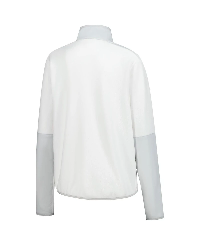 Nike Women's White 2025 The Players Victory Half-Zip Performance Pullover Sweatshirt