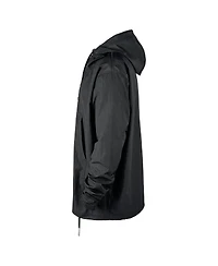 Nike Men's Black Brooklyn Nets Courtside Premium Club Anorak Quarter-Zip Pullover Hoodie