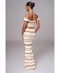 Jluxlabel Women's Corazon Ruffle Skirt Set