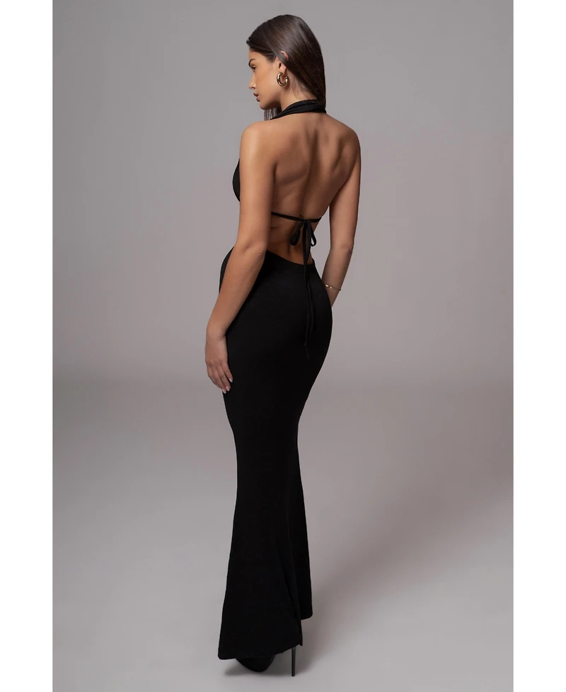 Jluxlabel Women's Aurora Draped Maxi Dress