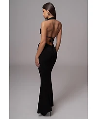 Jluxlabel Women's Aurora Draped Maxi Dress