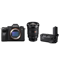 Sony Sony Alpha 1 Full Frame Mirrorless Digital Camera Bundle with Fe 16-35mm f/2.8 Gm Lens, Vg-C4EM Vertical Grip