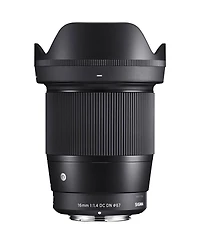 Sigma Sigma Contemporary Lens Bundle Includes Sigma 16mm f/1.4DC Dn - 30mm f/1.4 Dc Dn - Sigma 56mm f/1.4 Dc Dn for Sony E-mount Cameras, Black