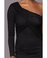 Dayanna Suede Midi Dress