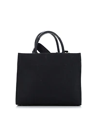 Pre-Owned Versace Medium La Medusa Tote Studded Canvas