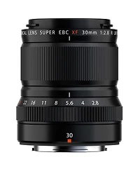 Fujifilm Xf 30mm f/2.8 R Lm Wr Macro Lens, Black