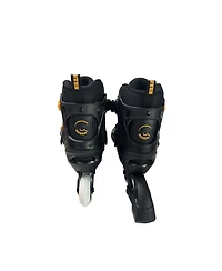 C7skates Adjustable Youth Inline Skates with Light Up Wheels (Falcon