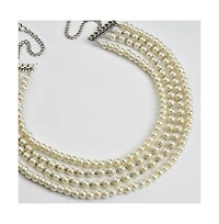 Sohi Women's Victorian Statement Necklace