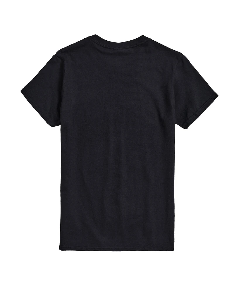 Airwaves Men's Peanuts Snoopy Woodstock Walk Short Sleeve T-Shirt