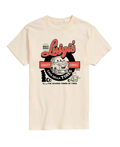 Airwaves Men's Disney Cars Luigi's Short Sleeve T-Shirt