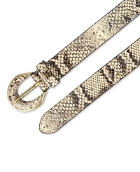 Sam Edelman Women's Leather Harness Buckle Belt