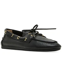 Steve Madden Women's Sag Soft Boat Shoe Loafer Flats