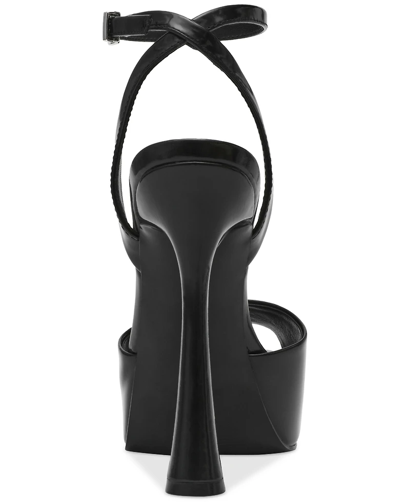 Steve Madden Women's Sass Two-Piece Platform High-Heel Dress Sandals