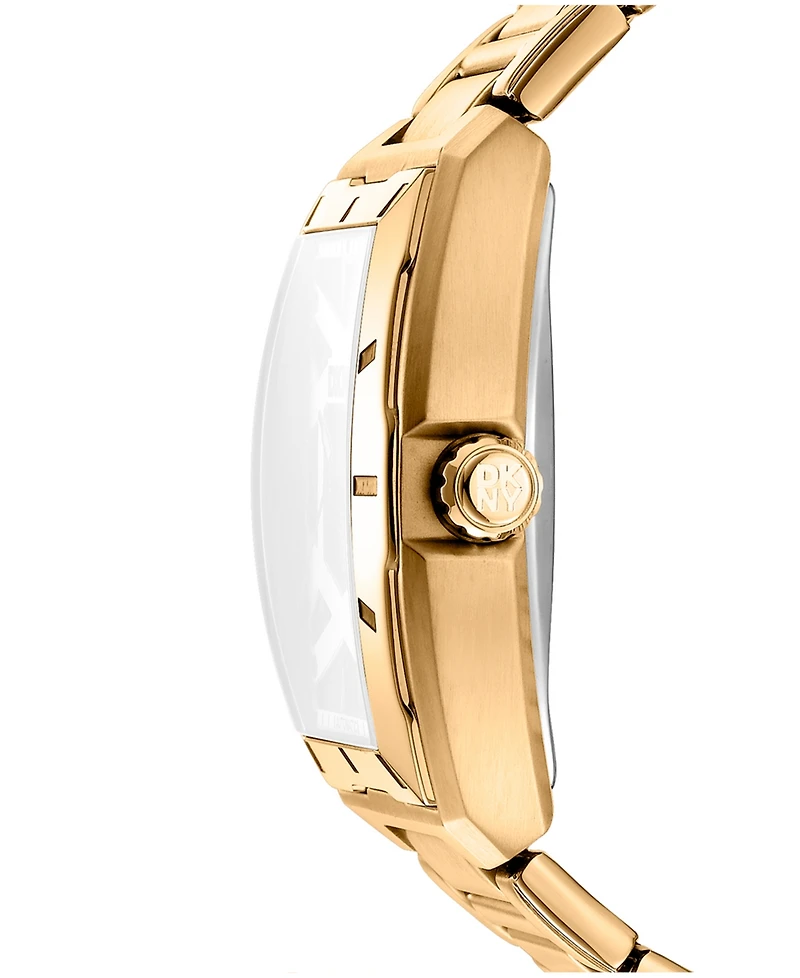 Dkny Men's Urban Automatic Gold-Tone Stainless Steel Bracelet Watch, 51mm