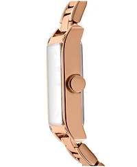 Dkny Women's Westside Maxi Rose-Gold Stainless Steel Bracelet Watch, 41mm