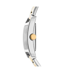 Dkny Women's City Maxi Champagne Dial Gold-Two-Tone Stainless Steel Bracelet Watch 29x37mm