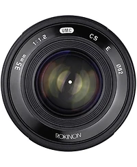 Rokinon 35mm f/1.2 Ed As Umc Cs Wide Angle Lens for Sony E Mount, Black