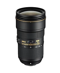 Nikon 24-70mm f/2.8E Ed-if Af-s Vr Nikkor Lens, Bundle with Flashpoint Zoom Li-on X R2 Flash Speedlight for Nikon, Cleaning Kit