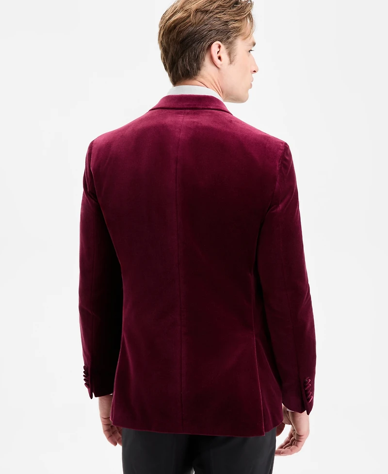 Hugo by Hugo Boss Men's Slim-Fit Solid Velvet Sport Coat