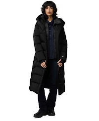 Soia & Kyo Women's Hooded Down Maxi Puffer Coat