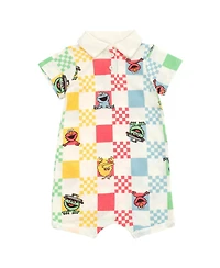 Sesame Street Baby Boys Romper 2 Pack