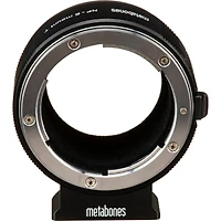 Metabones Nikon F Lens to Sony E-Mount Camera T Adapter Iii, Black Matte