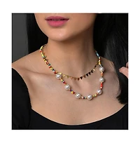Sohi Women's Everyday Multi-Layer Necklace