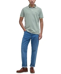 Barbour Men's Barnard Tailored-Fit Short Sleeve Polo Shirt
