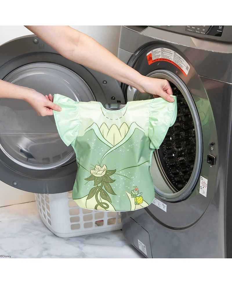 Bumkins Disney Tiana Ruffle Apron Bib