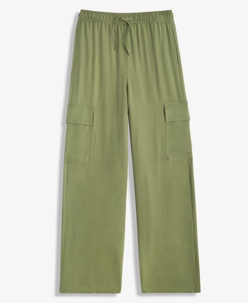 Epic Threads Little & Big Girls Wide-Leg Pull-On Cargo Pants, Exclusively at Macy's
