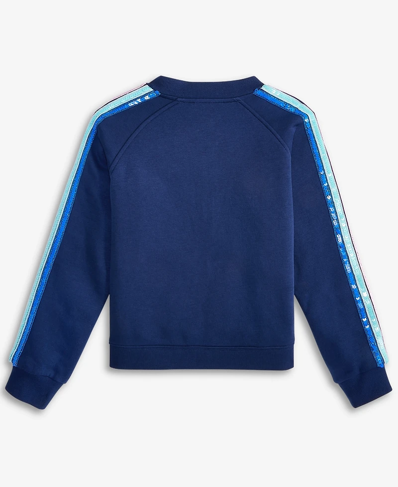 Epic Threads Little & Big Girls Sequin Striped Bomber Jacket, Exclusively at Macy's
