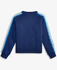 Epic Threads Little & Big Girls Sequin Striped Bomber Jacket, Exclusively at Macy's
